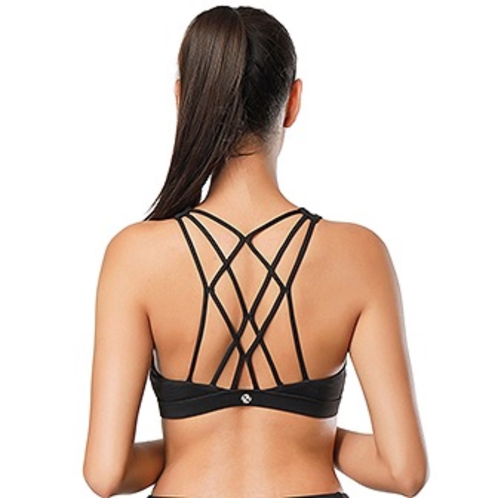 NWT!!! NS Activewear Strappy Padded Yoga Bra
